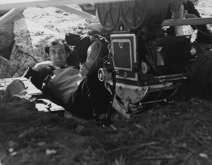 Kubrick on the set of Spartacus